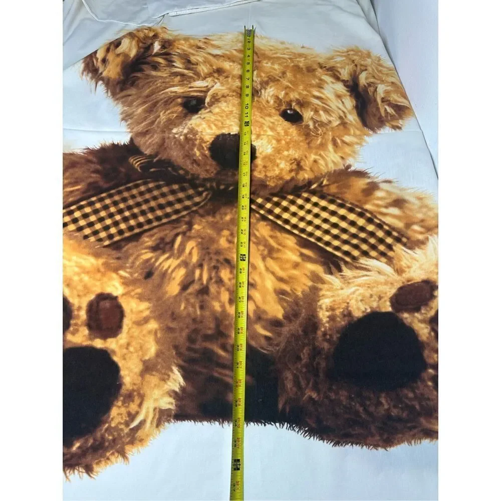 Vintage Rare Set  Duvet/Pillowcase Teddy Bear Print Cotton Made in Germany *Note